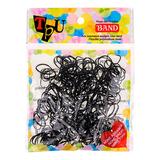 Set Elastice de Par Negre din Silicon - Lucy Style 2000, 1 set