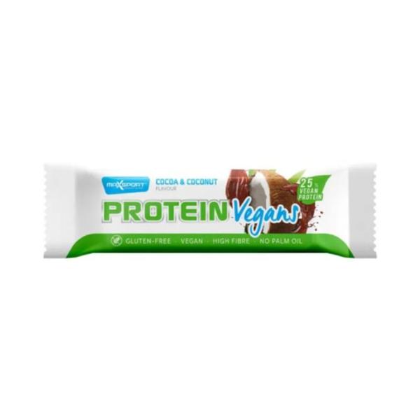 Baton Proteic Fara Gluten cu Aroma de Cocos Maxsport, 40 g