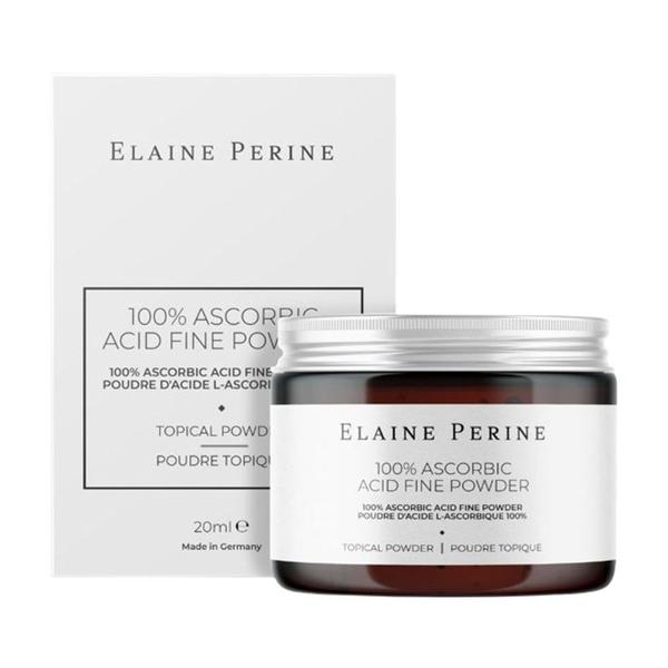 Pudra Fina de Acid Ascorbic - Elaine Perine 100% Ascorbic Acid Fine Powder, 20 ml