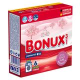 Detergent Automat Pudra 3 in 1 cu Parfum de Magnolie pentru Rufe Colorate - Bonux 3 in 1 Colors Powder Pure Magnolia, 390 g