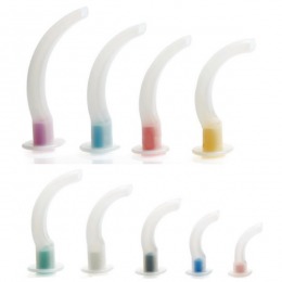 Pipa tip guedel prima, sterila, polietilena semirigida, marimea 5 - bleu, lungime 110mm