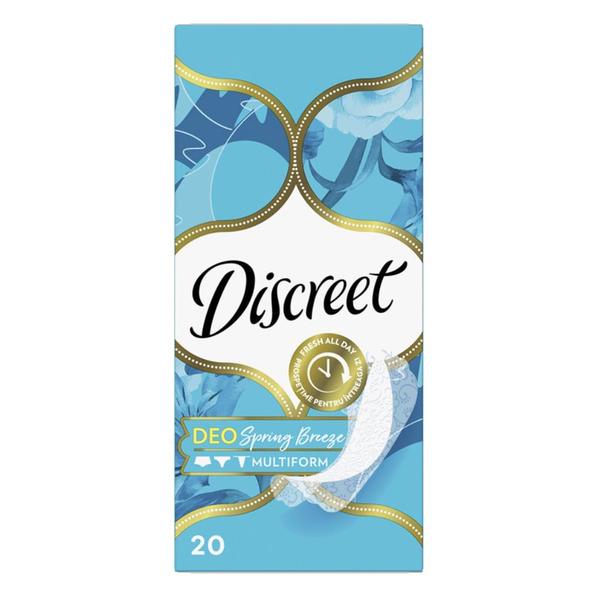 Absorbante Zilnice Parfumate - Discreet Deo Multiform Spring Breeze, 20 buc