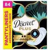 Absorbante Zilnice Parfumate - Discreet Plus Deo Waterlily, 84 buc