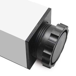 Picior cu profil patrat 46x46 mm, h710, pentru masa - maxdeco