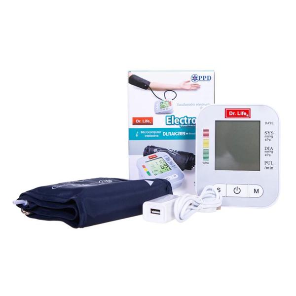 Tensiometru Automat pentru Brat DLRAK289, Alb, Dr. Life