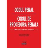Codul penal. Codul de procedura penala Act. 13 mai 2024 - Petrut Ciobanu, Dragos Bogdan, editura Rosetti