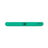 Pila pentru unghii Global Fashion, dreapta, verde, granulatie 180/180