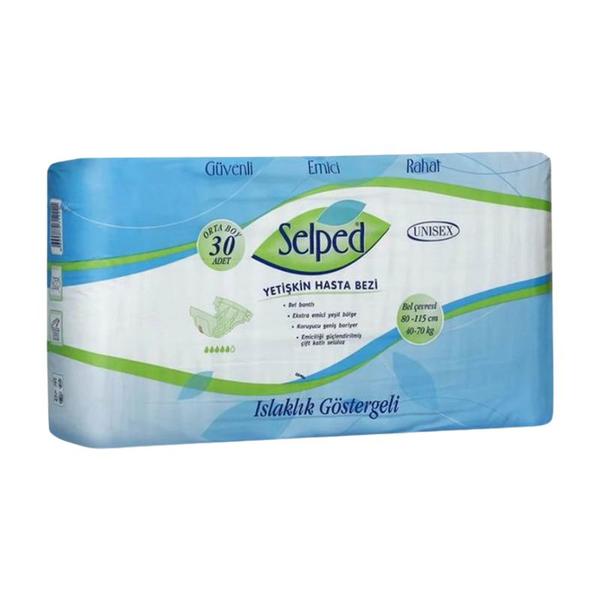Scutece pentru Adulti - Selped Adult Diaper, Paksel, marimea M, 30 buc