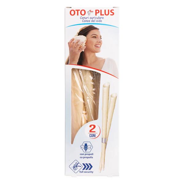 Conuri Auriculare Clasice pentru Adulti - Otoplus Conos del Oido con Propolis, 1 set