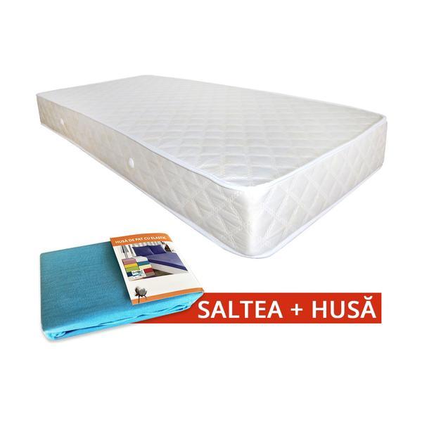 Set Saltea Spectral SuperOrtopedica 90 x 200 + Husa cu elastic