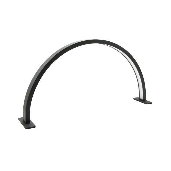 Lampa de masa, Led, Semicirculara, Neagra