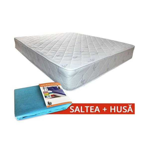 Set Saltea Spectral SuperOrtopedica Ultra 160 x 190 + Husa cu elastic