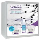 Set nutritiv cu Caviar - Solanie ( Crema de zi 50 ml + Crema antirid 15 ml + Crema nopate 50 ml + Prosop )