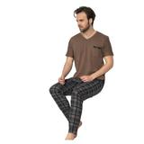 pijamale-barbati-material-bumbac-pantalon-lung-bluza-maneca-scurta-cu-buzunar-la-piept-maro-m-2.jpg