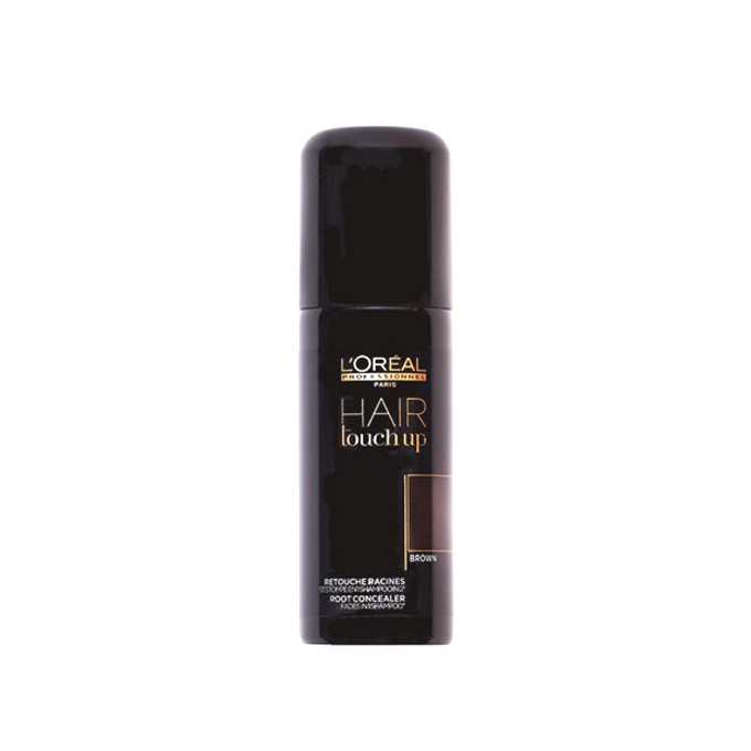 Spray Corector Pigment Saten – L'Oreal Professionnel Hair Touch Up Spray Brown, 75ml esteto.ro imagine 2022