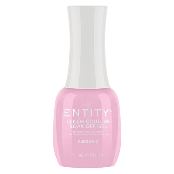 Gel Pigmentat pentru Unghii - Entity Color Couture Soak Off Gel, nuanta "Pure Chic", 15 ml