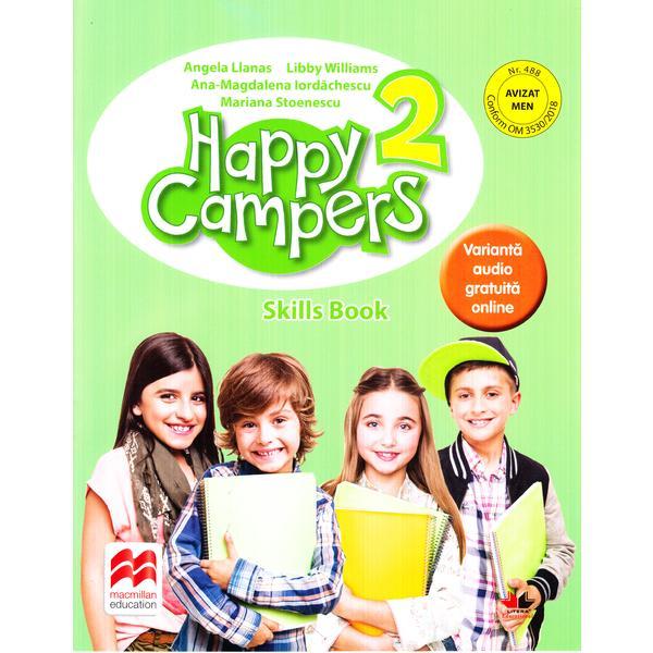 Happy campers 2. skills book - angela llanas, editura litera