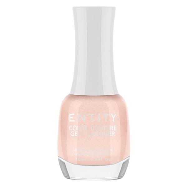 Lac de Unghii cu Efect de Gel - Entity Color Couture Gel - Lacquer, nuanta "Peach Party", 15 ml