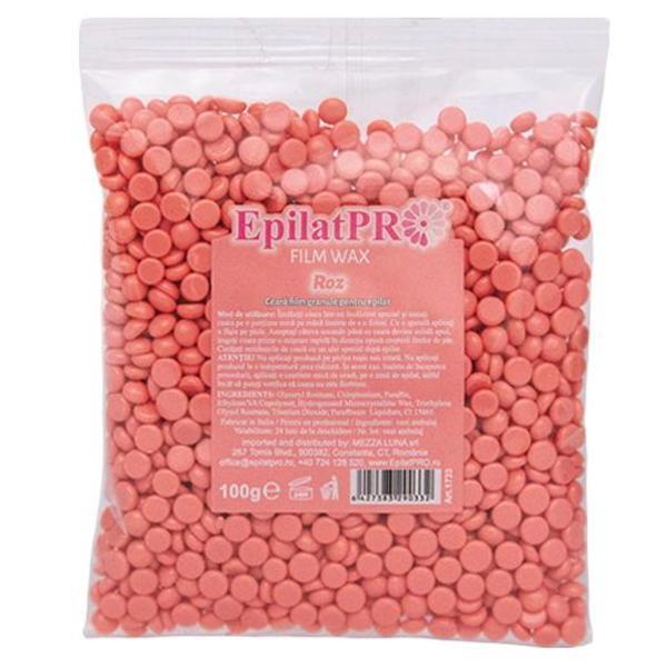 Ceara epilat traditionala elastica film roz, Epilat Pro, art 1733, 100 g
