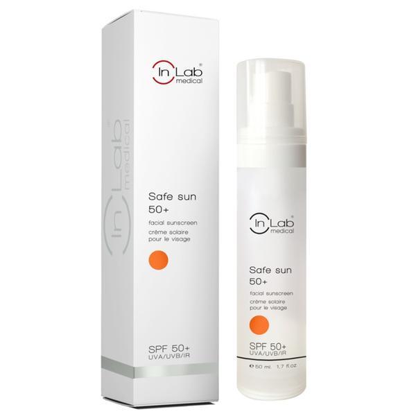 Crema hidratanta cu protectie solara SPF50 Safesun Inlab Medical, INLABMED001, 50 ml