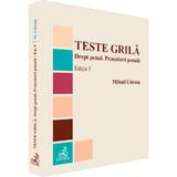 Teste grila. Drept penal. Procedura penala Ed.5 - Mihail Udroiu, editura C.h. Beck