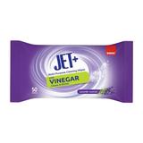 Servetele Umede cu Otet - Jet+ Multi-Purpose Cleaning Wipes with Vinegar and Lavender Scented, 50 buc