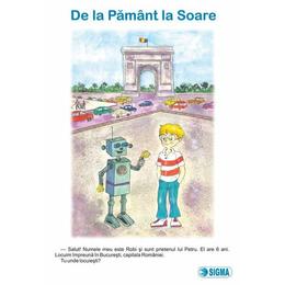 Set 4 carti - carte uriasa- clasa pregatitoare sem 2 - de la pamant la soare, editura sigma
