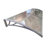 Copertina de usa, gri transparent, accesorii montaj inclus, Maprofi - 360x80 cm 