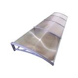 Copertina de usa, gri transparent, accesorii montaj inclus, Maprofi - 400x120 cm 