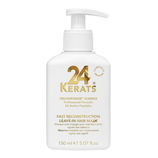 Masca de par fara clatire - Fast Reconstruction Leave-in Hair Mask 24Kerats, 150 ml