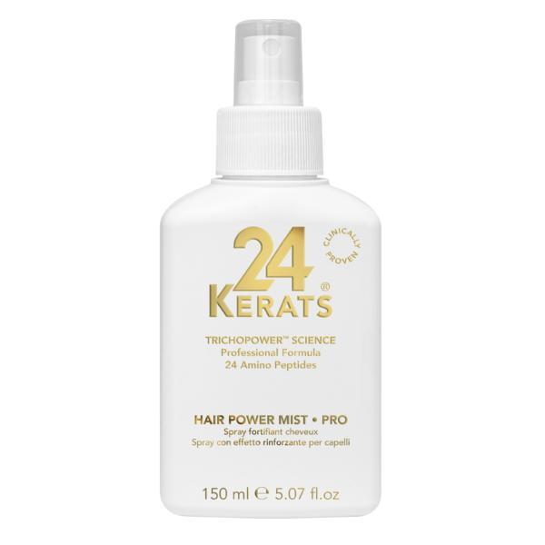 Spray cu efect de întărire a părului Hair Power Mist 24Kerats, 150 ml