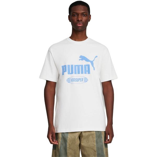 Tricou barbati Puma X Kidsuper Graphic Tee 62407602, M, Alb