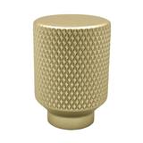 Buton pentru mobila Santino, finisaj alama satin CB, Ø:22 mm