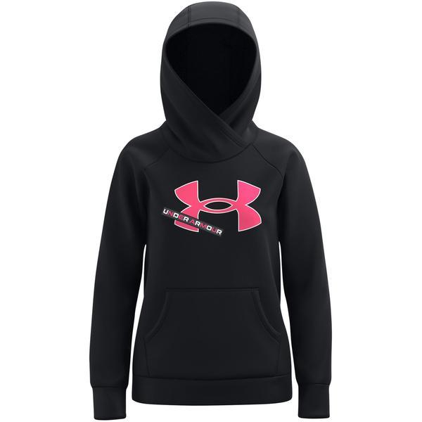 Hanorac copii Under Armour Rival Fleece Logo 1366046-001, 128, Negru