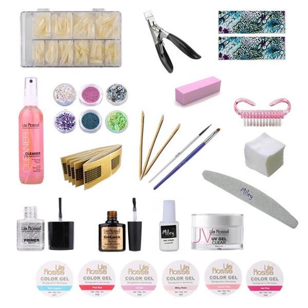Kit Pentru Unghii Cu Gel Nr 07 Lila Rossa Estetoro