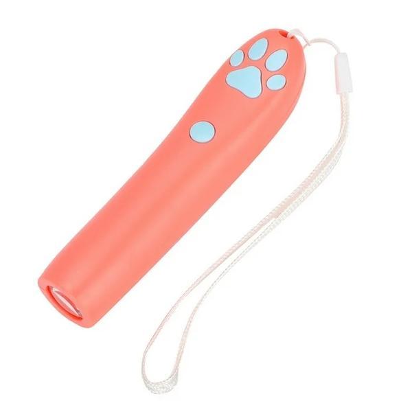 Jucarie cu lumina Led care proiecteaza o labuta de animale, pentru pisici, pentru antrenarea