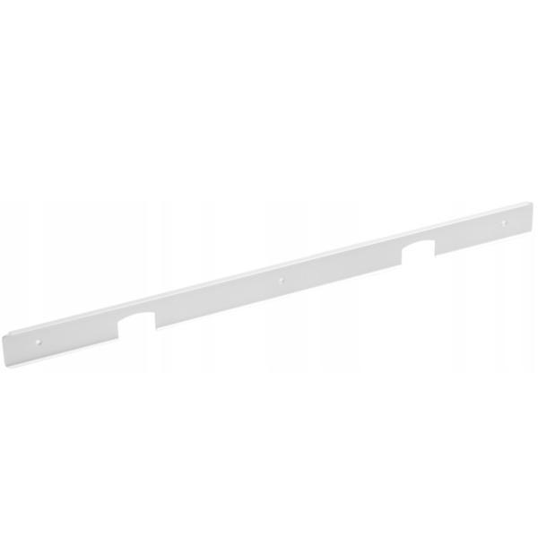 Imbinare colt blat 38 mm, finisaj alb, L:600 mm