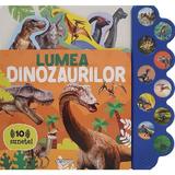 Lumea dinozaurilor. Carte sonora cu 10 sunete, editura Girasol