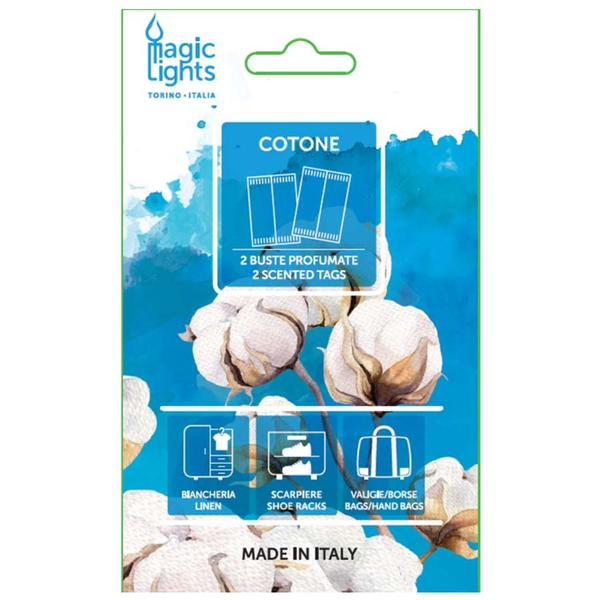 Carduri Parfumate cu Bumbac - Scendet Tags Magic Lights, 2 buc