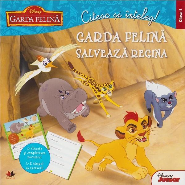 Citesc si inteleg. Garda felina salveaza regina, editura Litera