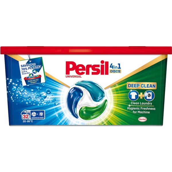 Detergent Universal Capsule - Persil Universal Disc 4 in 1 Deep Clean, 32 buc