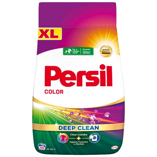 Detergent Pudra Automat pentru Rufe Albe si Colorate - Persil Color Deep Clean, 50 spalari, 2.75  kg
