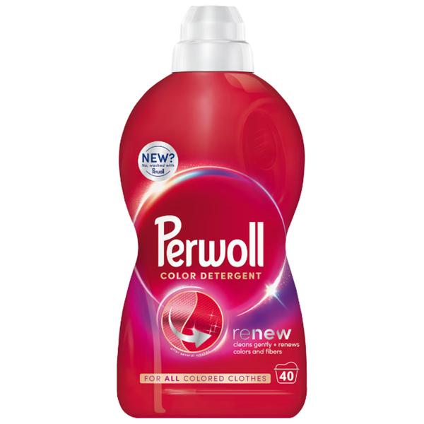 Detergent Lichid pentru Rufe Colorate - Perwoll Renew Color, 40 spalari, 2000 ml
