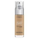 Fond de Ten Infuzat cu Acid Hialuronic - L'Oreal Paris Accord Parfait Maquillaje Fundente Unificante, nuanta 6N-Miel, 30 ml
