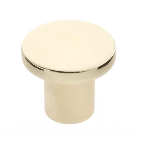 Buton pentru mobila Spot, finisaj alama lustruita GT, D:24 mm