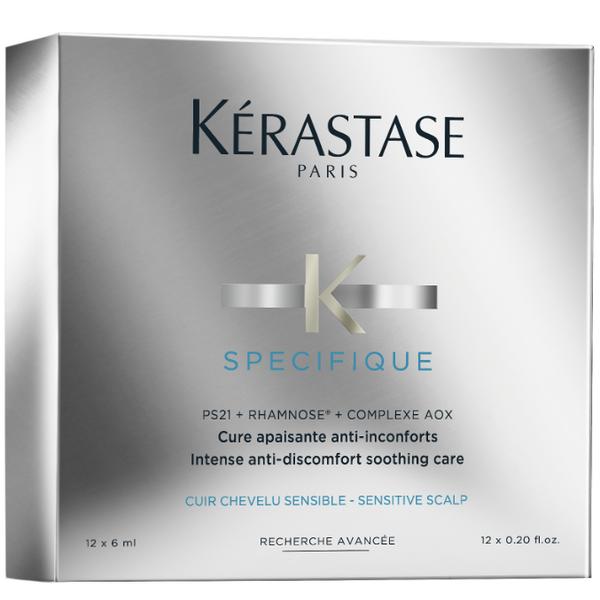 Tratament Calmant Intensiv - Kerastase Specifique Intense Anti-Discomfort Soothing Care, 12 x 6ml