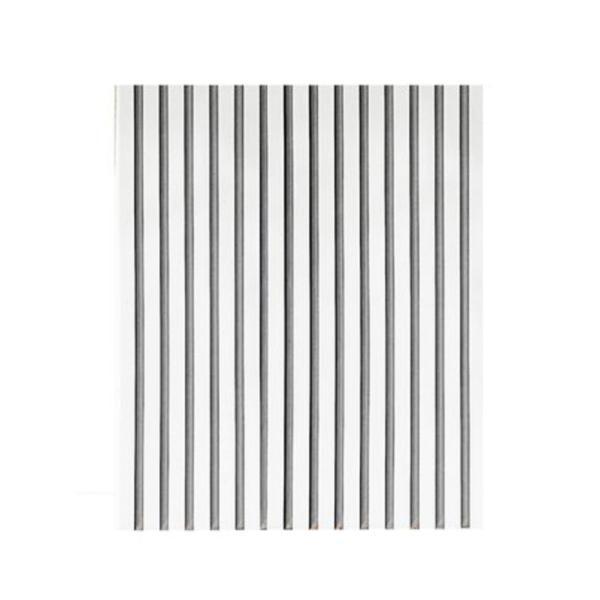 Set 4 buc Panou riflat acustic, alb, fetru gri, UnicSpot, 60x60x2.1 cm