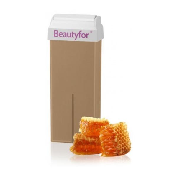 Ceara Epilatoare Roll-On de Unica Folosinta – Beautyfor Wax Roll-On Cartridge, Miere, 100ml Beautyfor