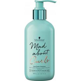 Sampon cu spumare redusa pentru par cret - schwarzkopf mad about curls low foam cleanser, 300ml