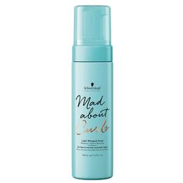 Spuma lejera pentru par cret - schwarzkopf mad about curls light whipped foam, 150ml